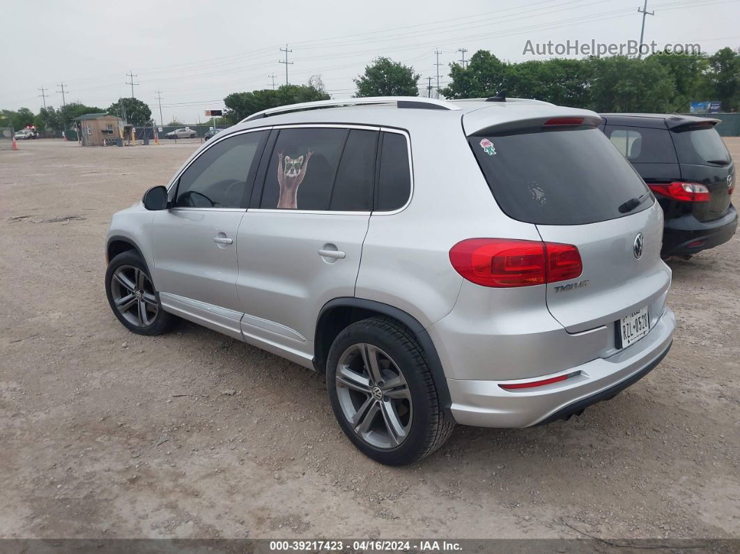 2017 Volkswagen Tiguan 2.0t Sport Серебряный vin: WVGTV7AX5HW504244