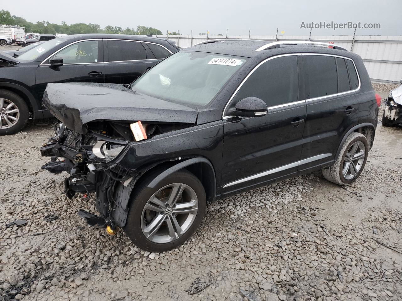 2017 Volkswagen Tiguan Sport Black vin: WVGTV7AX8HK023363