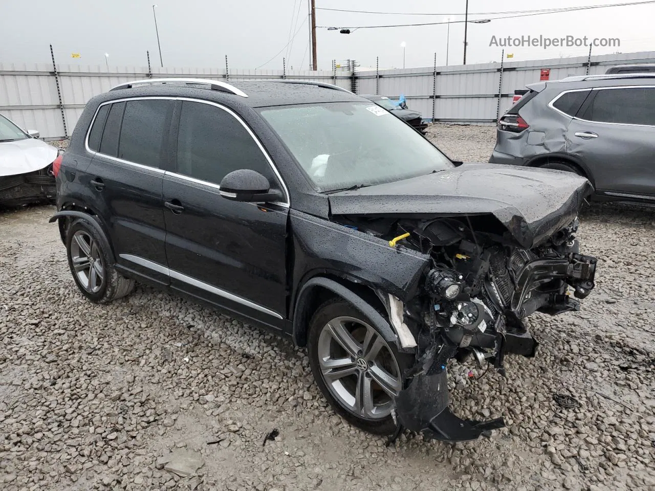 2017 Volkswagen Tiguan Sport Black vin: WVGTV7AX8HK023363