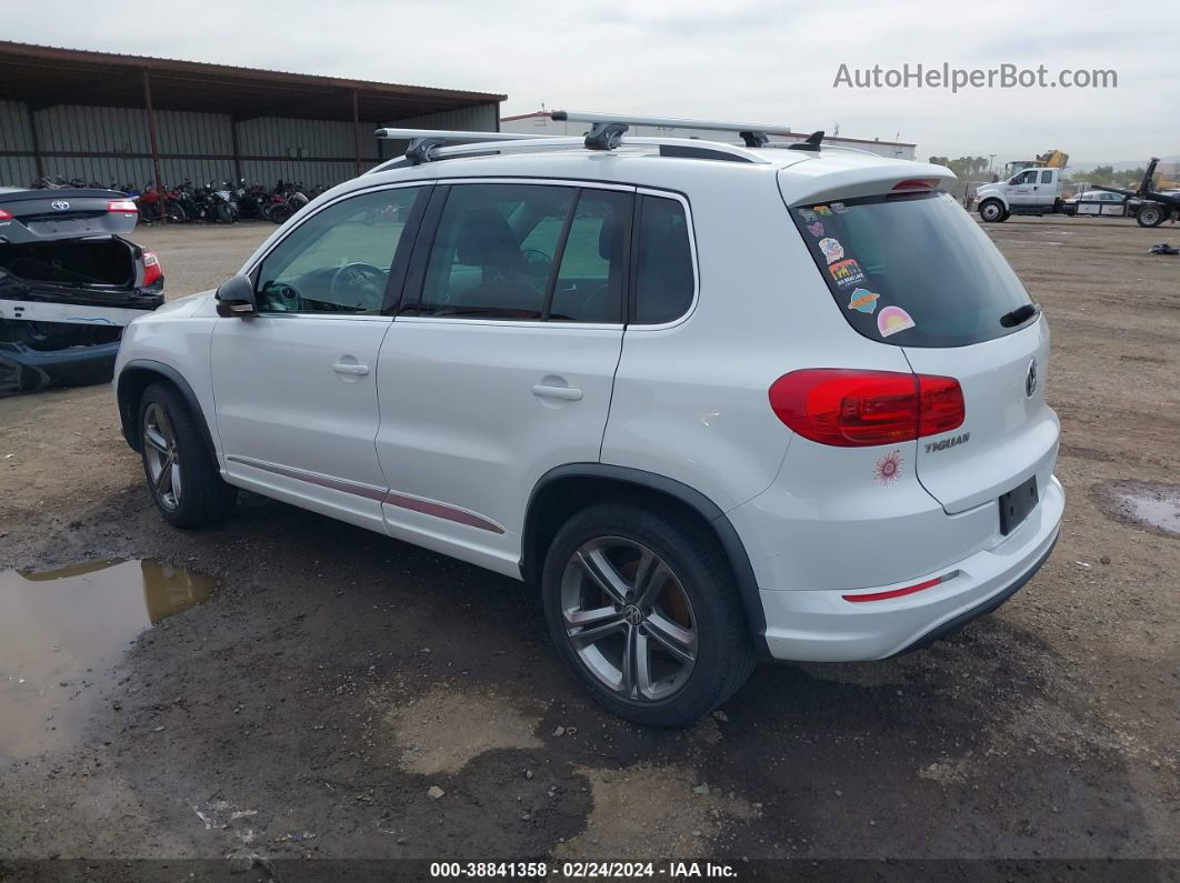 2017 Volkswagen Tiguan 2.0t Sport Белый vin: WVGUV7AX2HK029115