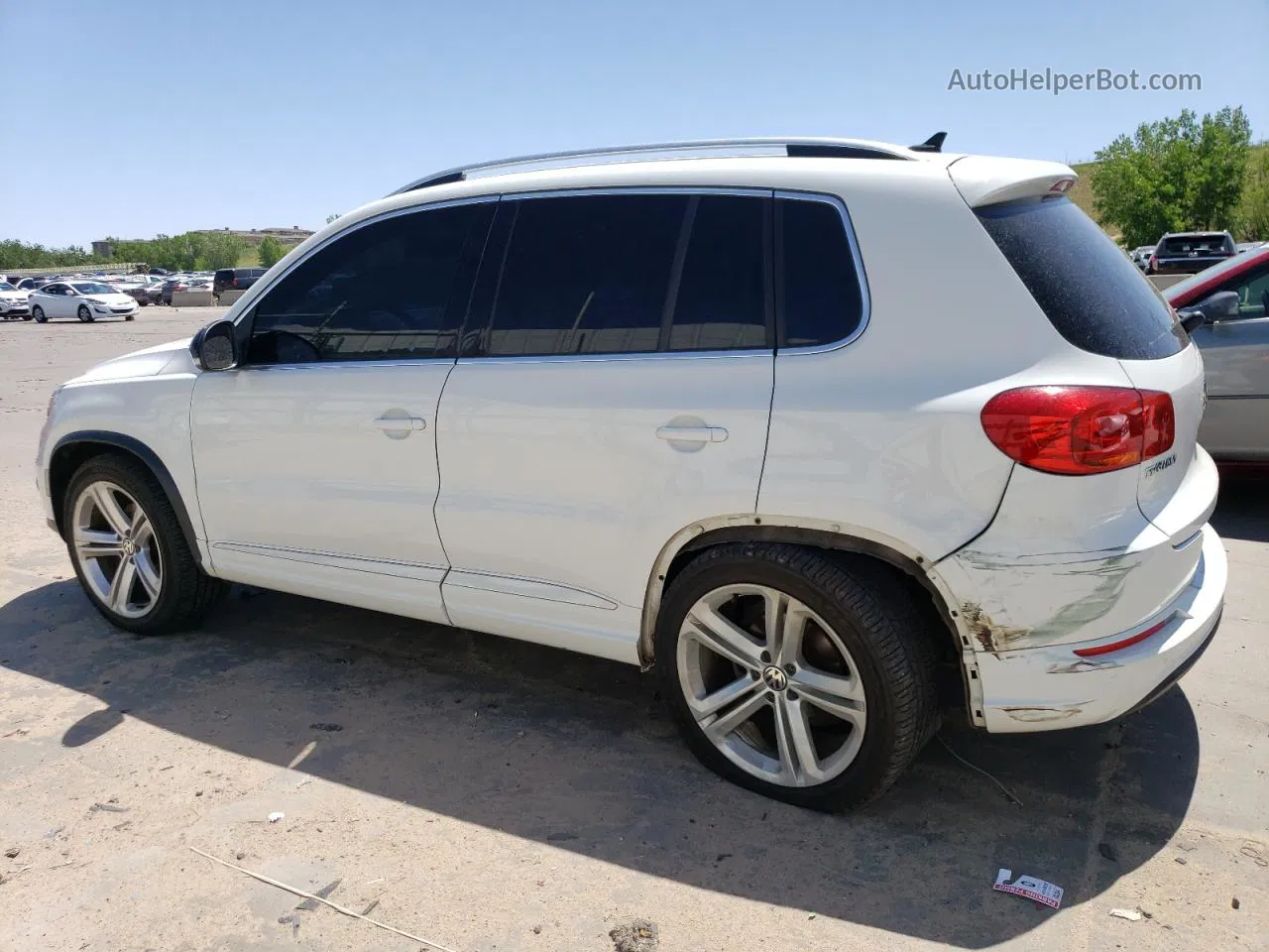 2017 Volkswagen Tiguan Sport White vin: WVGUV7AX3HK008497