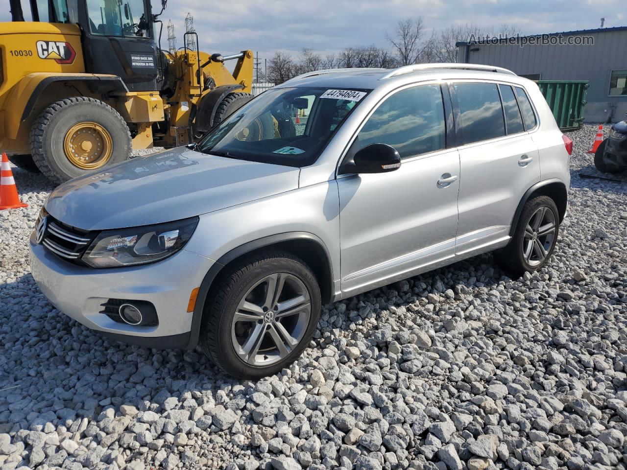 2017 Volkswagen Tiguan Sport Silver vin: WVGUV7AX5HW506595