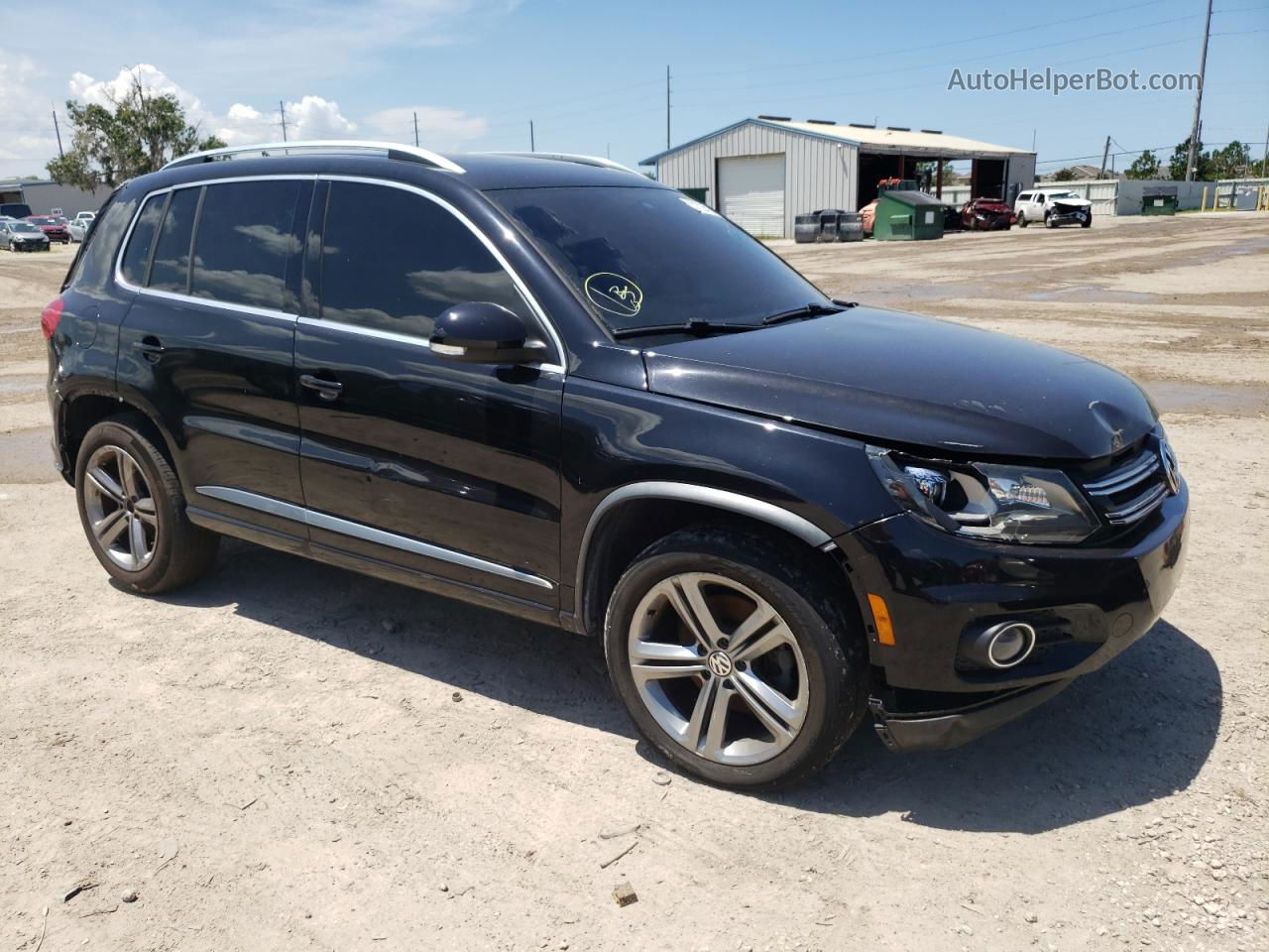 2017 Volkswagen Tiguan Sport Black vin: WVGUV7AX8HK010858