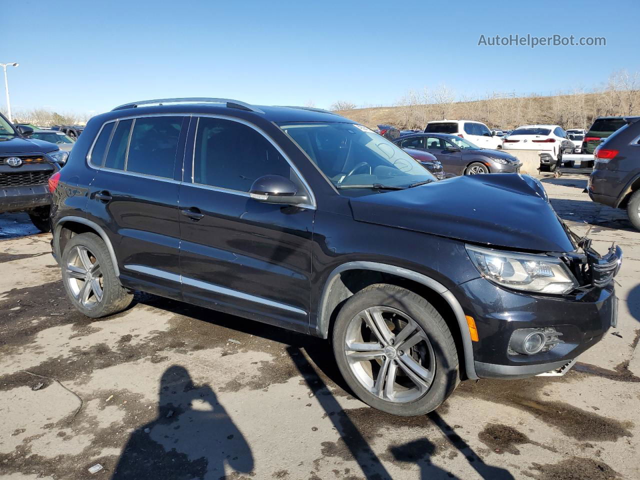 2017 Volkswagen Tiguan Sport Black vin: WVGUV7AXXHK011428