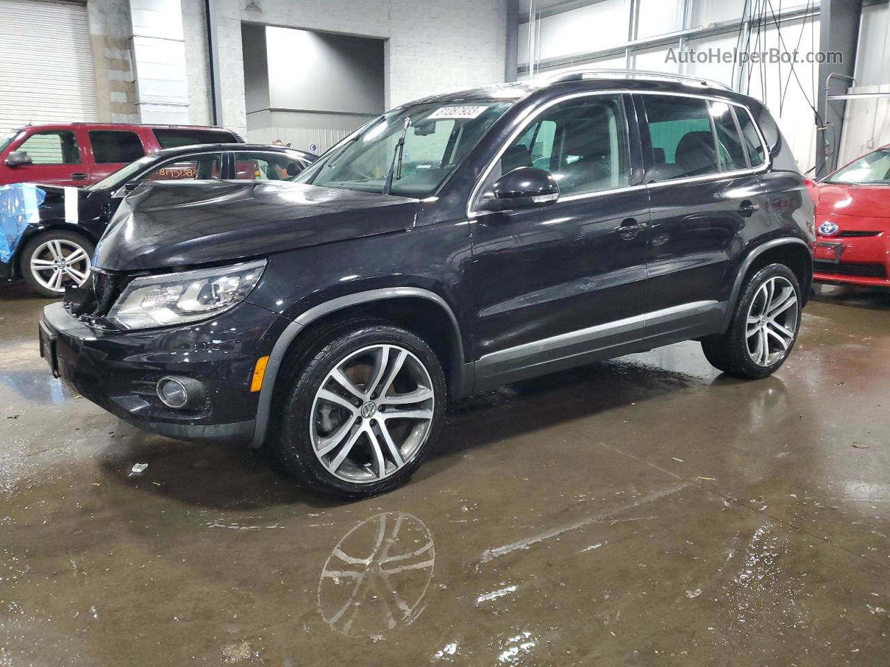 2017 Volkswagen Tiguan Sel Black vin: WVGWV7AX9HW508049