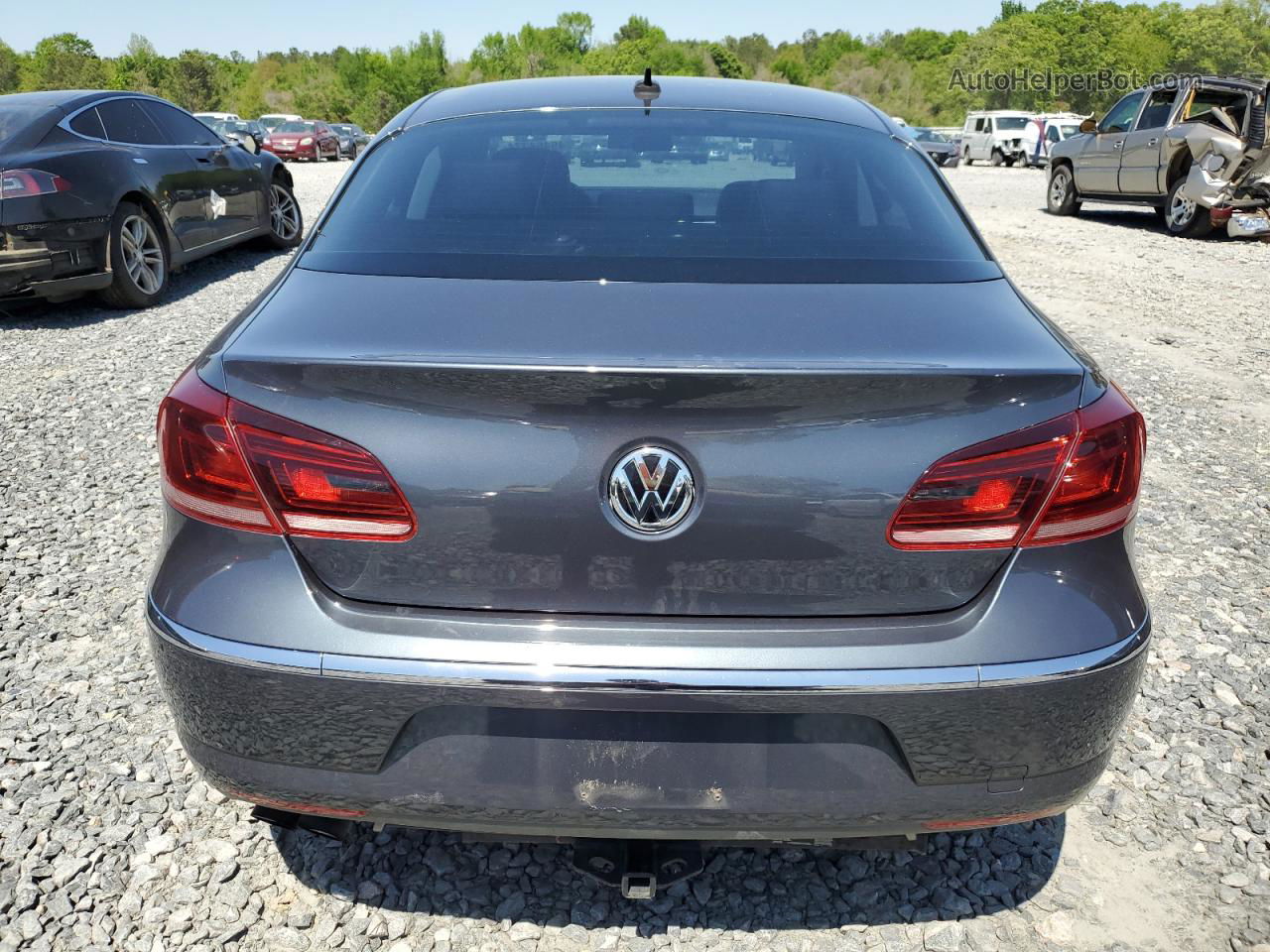 2013 Volkswagen Cc Sport Charcoal vin: WVWAN7AN2DE548373