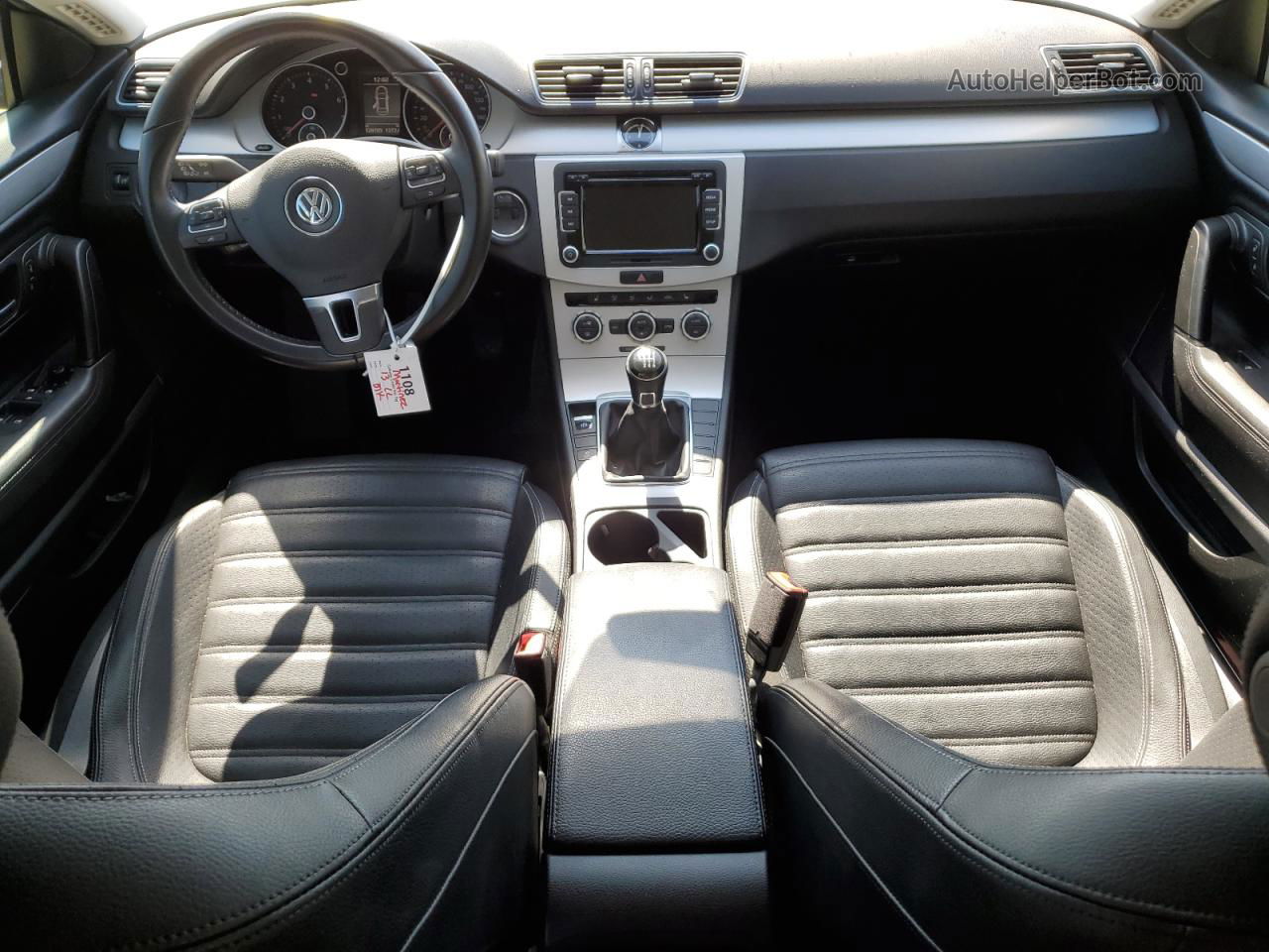 2013 Volkswagen Cc Sport Черный vin: WVWAN7AN7DE549535