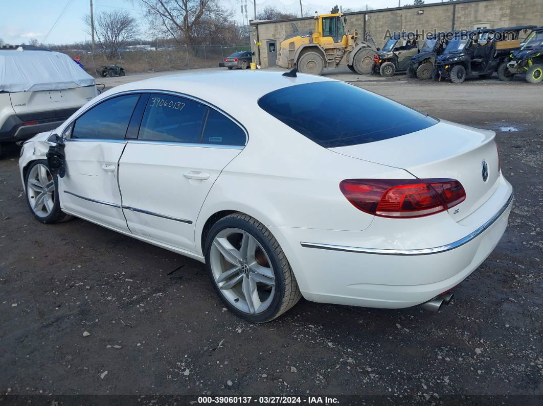 2014 Volkswagen Cc 2.0t Sport White vin: WVWAP7AN0EE505937