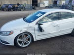 2014 Volkswagen Cc 2.0t Sport White vin: WVWAP7AN0EE505937