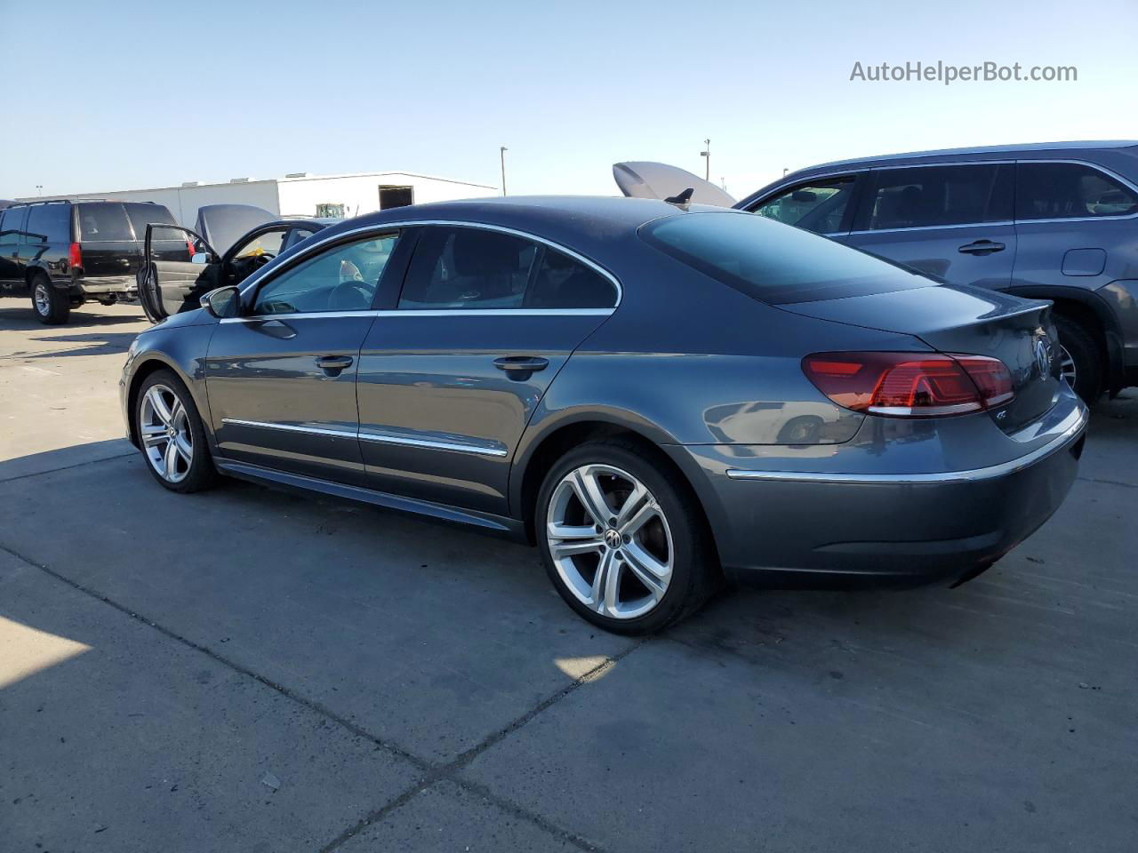 2013 Volkswagen Cc Sport Gray vin: WVWAP7AN2DE561814