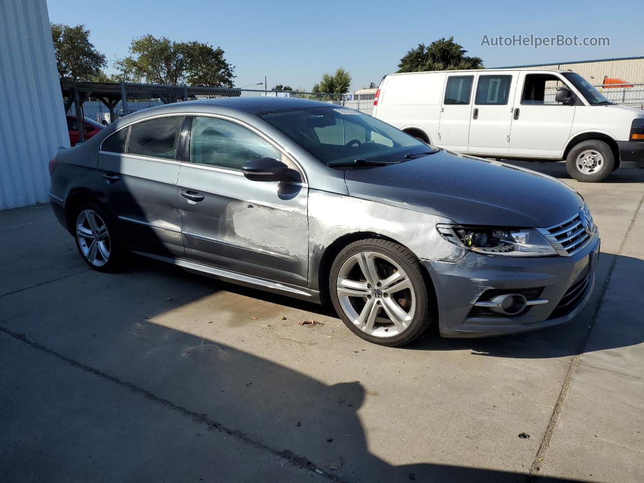 2013 Volkswagen Cc Sport Gray vin: WVWAP7AN2DE561814