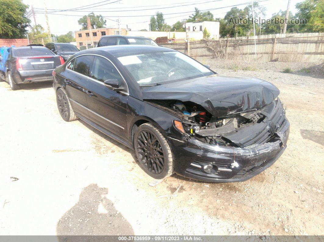 2014 Volkswagen Cc R-line Black vin: WVWAP7AN2EE505907