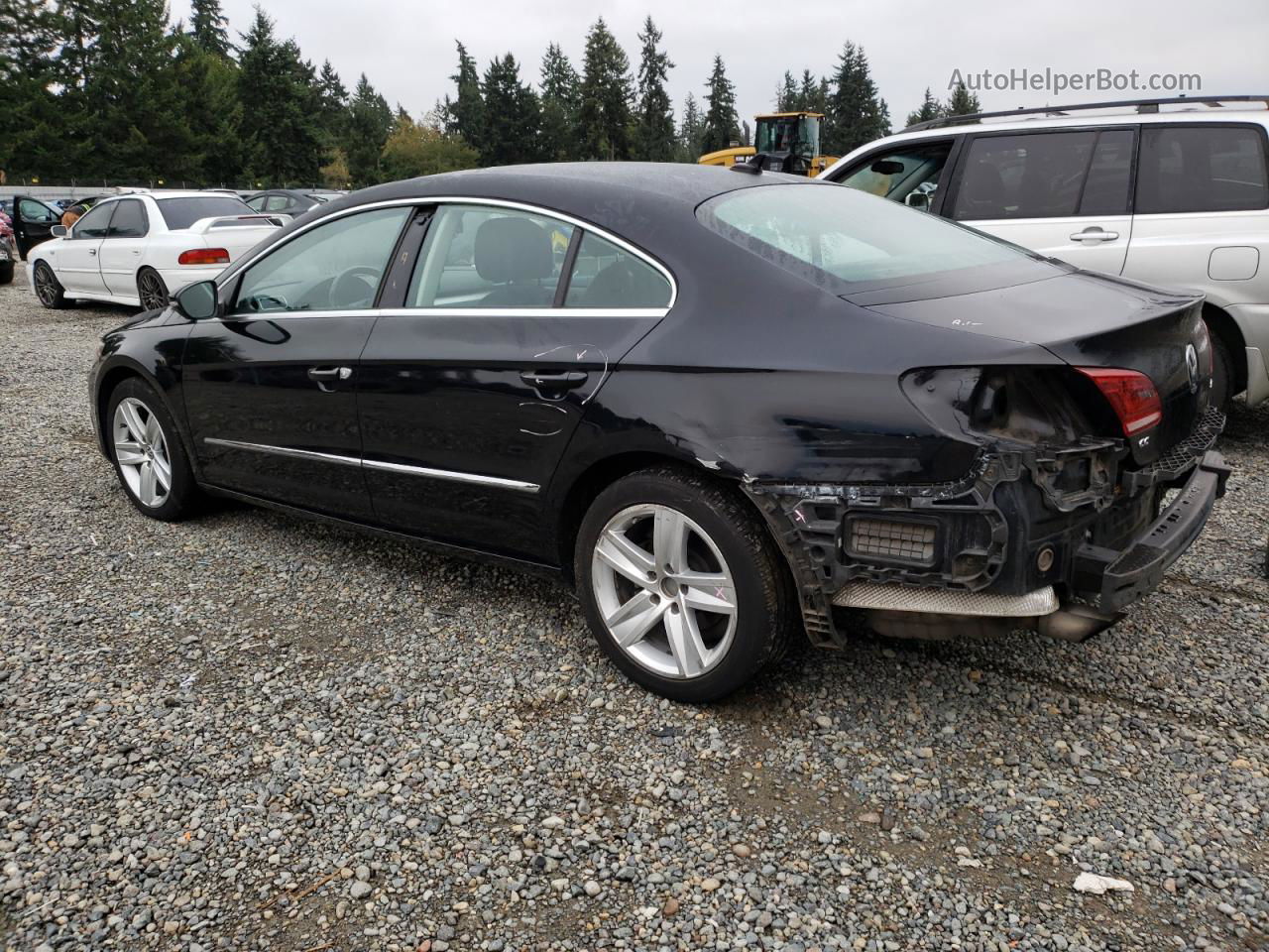 2014 Volkswagen Cc Sport Black vin: WVWAP7AN2EE508354