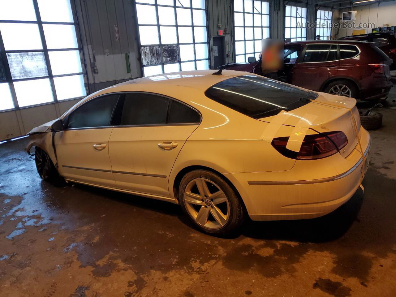 2013 Volkswagen Cc Sport Белый vin: WVWAP7AN3DE503453