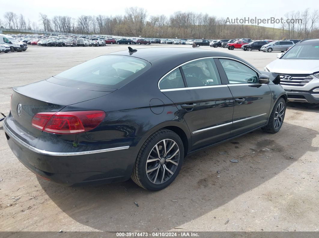 2014 Volkswagen Cc 2.0t R-line/2.0t Sport Black vin: WVWAP7AN4EE528878