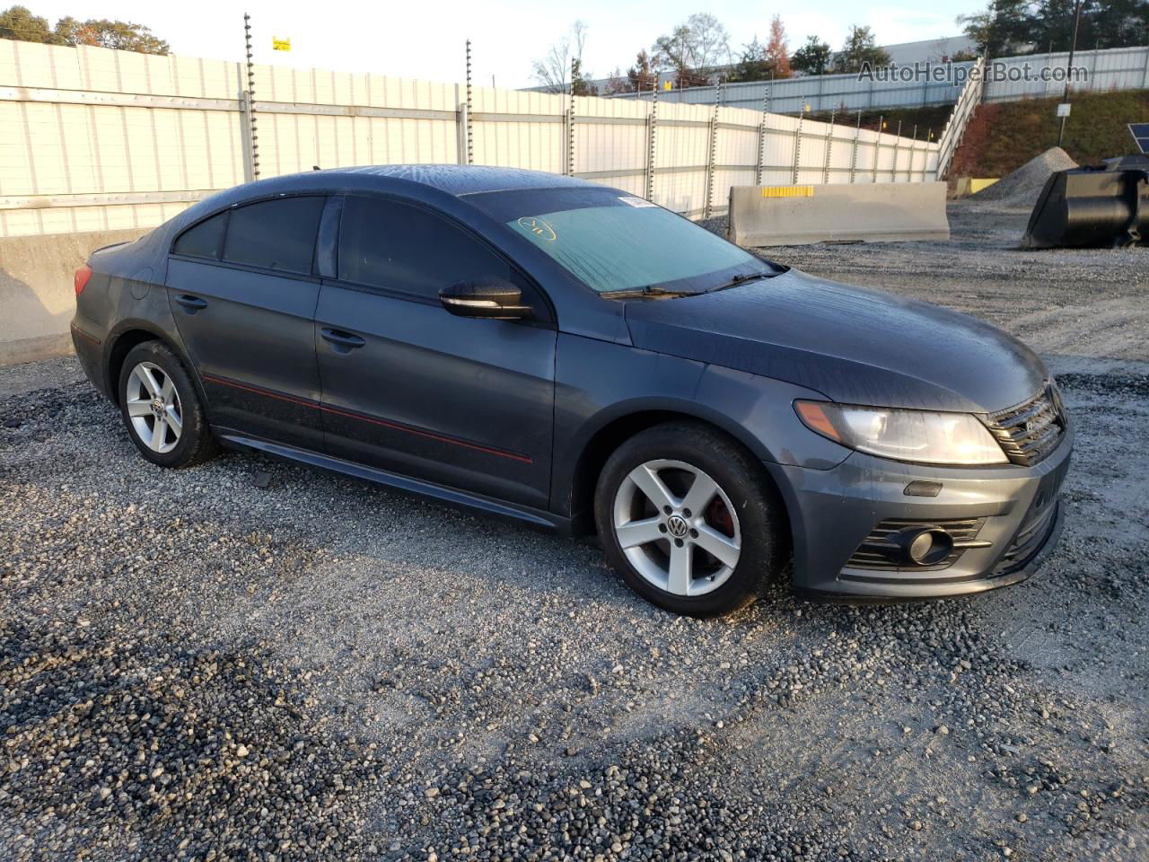 2013 Volkswagen Cc Sport Серый vin: WVWAP7AN6DE559080