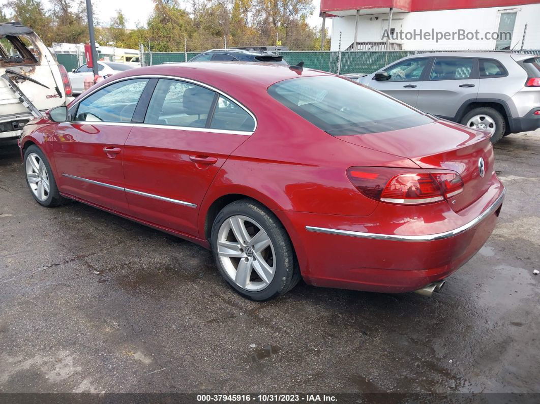 2013 Volkswagen Cc 2.0t Sport Red vin: WVWAP7AN8DE558318