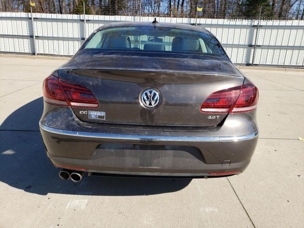 2013 Volkswagen Cc Sport Gray vin: WVWBN7AN0DE502934