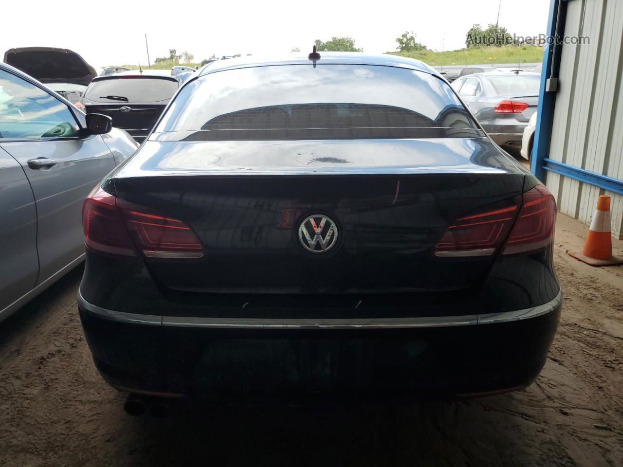 2013 Volkswagen Cc Sport Black vin: WVWBN7AN0DE544679