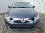 2014 Volkswagen Cc Sport Blue vin: WVWBN7AN0EE527821