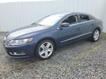 2014 Volkswagen Cc Sport Blue vin: WVWBN7AN0EE527821