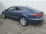 2014 Volkswagen Cc Sport Blue vin: WVWBN7AN0EE527821