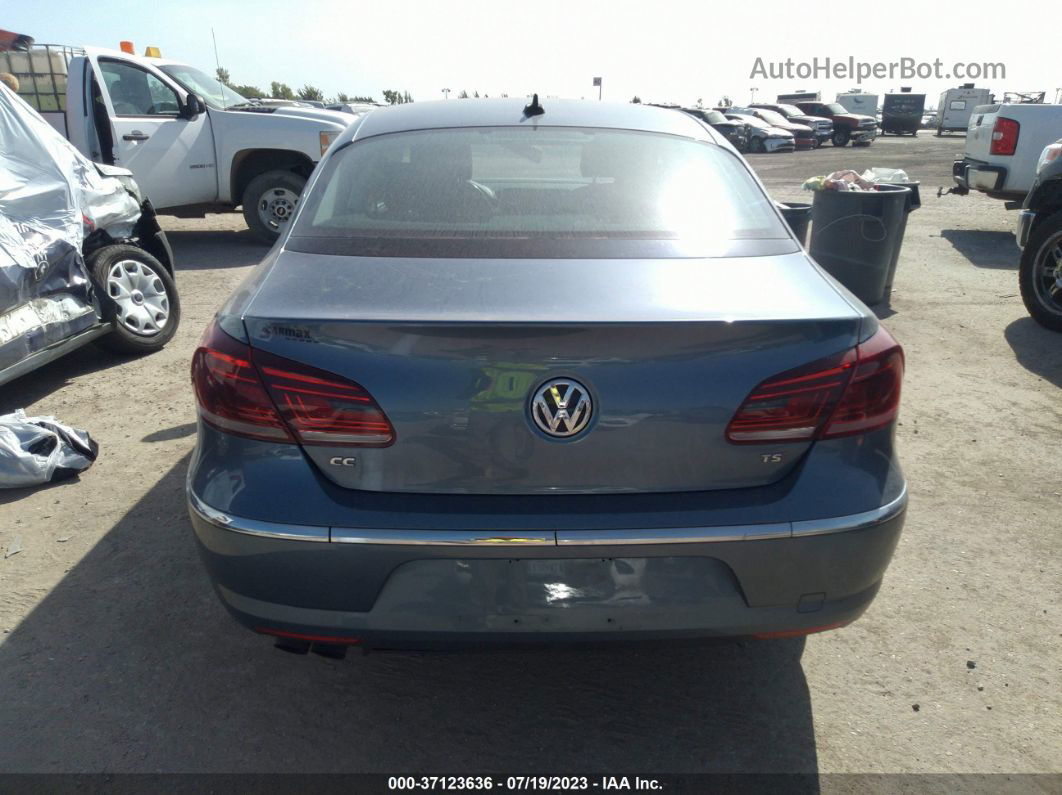 2016 Volkswagen Cc R-line Blue vin: WVWBN7AN0GE517454