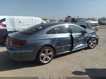 2016 Volkswagen Cc R-line Blue vin: WVWBN7AN0GE517454