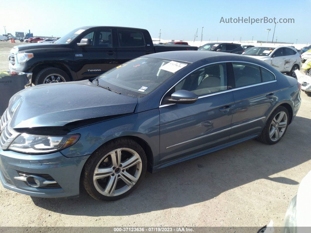 2016 Volkswagen Cc R-line Blue vin: WVWBN7AN0GE517454