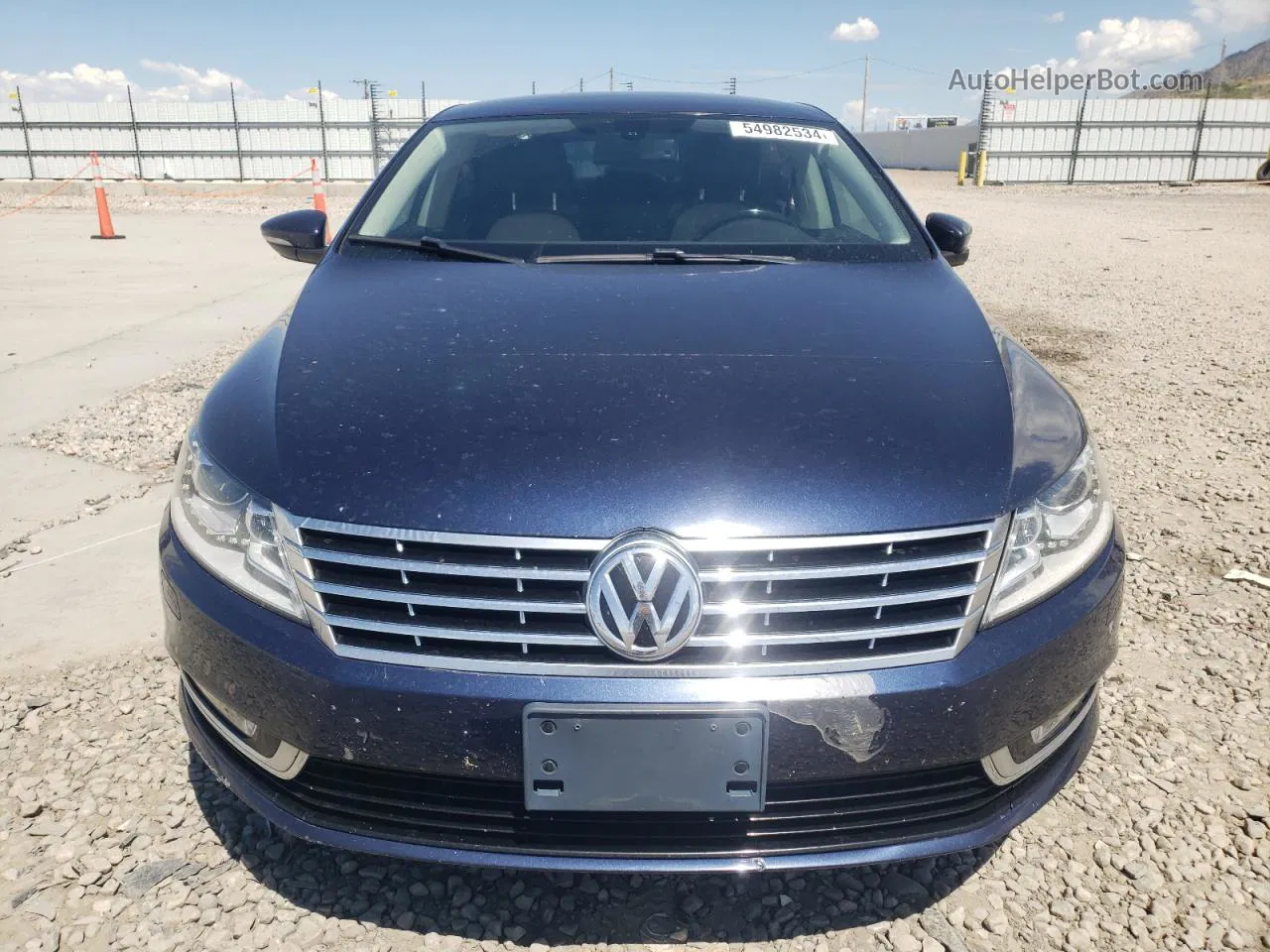 2013 Volkswagen Cc Sport Синий vin: WVWBN7AN1DE503753