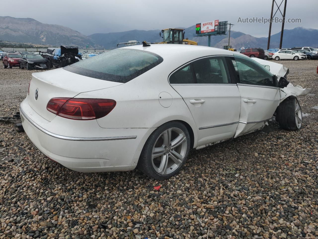 2013 Volkswagen Cc Sport Белый vin: WVWBN7AN1DE505017