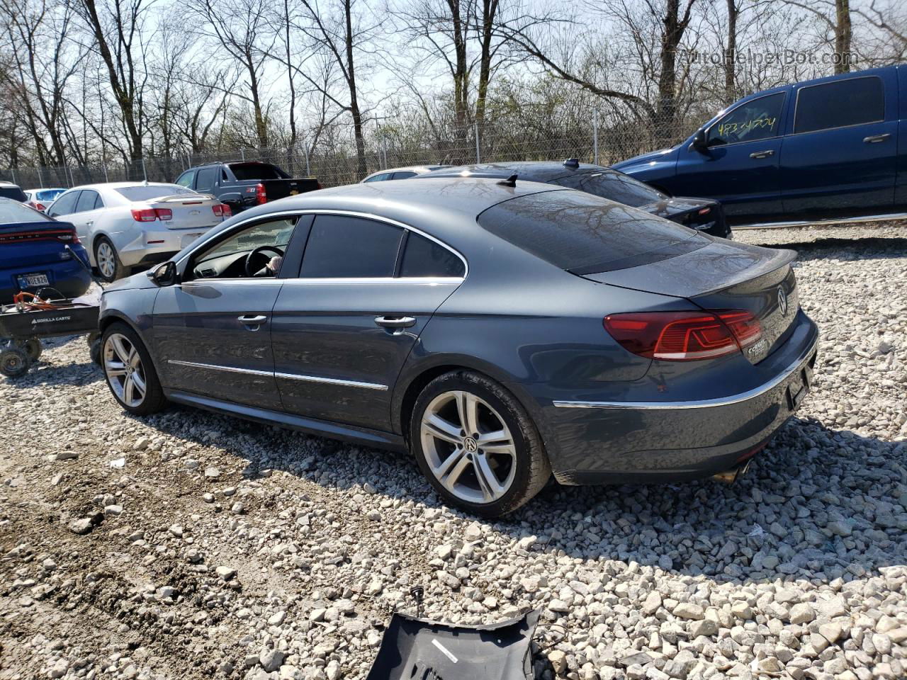 2013 Volkswagen Cc Sport Gray vin: WVWBN7AN1DE556727