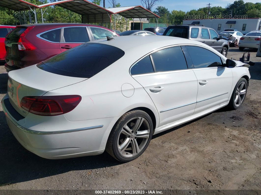 2013 Volkswagen Cc R-line White vin: WVWBN7AN1DE560681