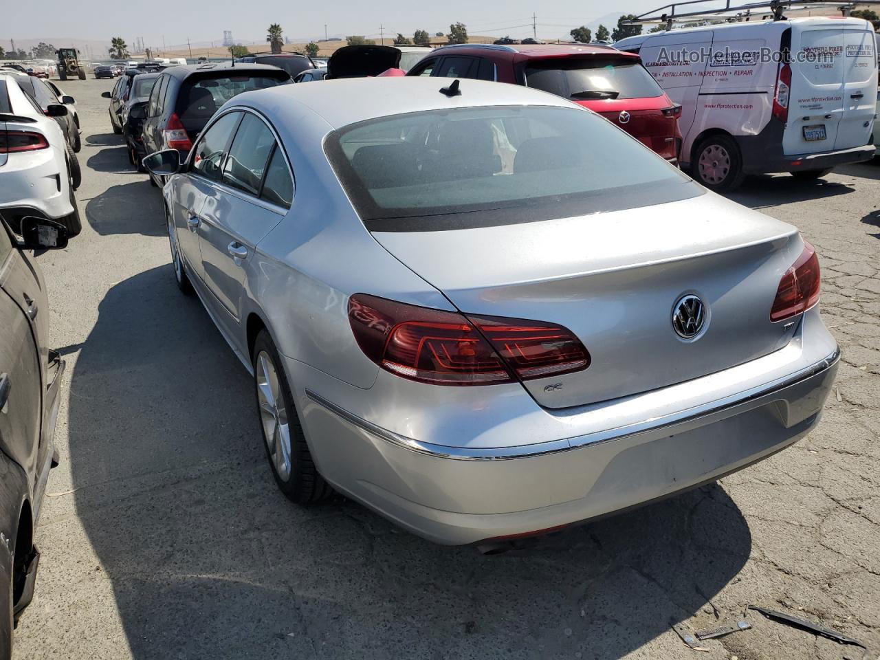 2016 Volkswagen Cc Base Silver vin: WVWBN7AN1GE500596