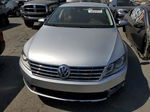 2016 Volkswagen Cc Base Silver vin: WVWBN7AN1GE500596