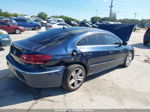 2016 Volkswagen Cc 2.0t Sport Dark Blue vin: WVWBN7AN1GE504549