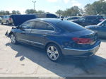 2016 Volkswagen Cc 2.0t Sport Dark Blue vin: WVWBN7AN1GE504549