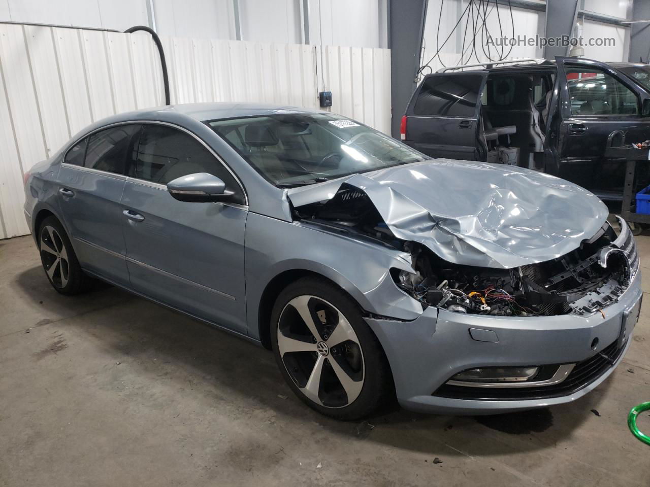 2013 Volkswagen Cc Sport Синий vin: WVWBN7AN2DE506077