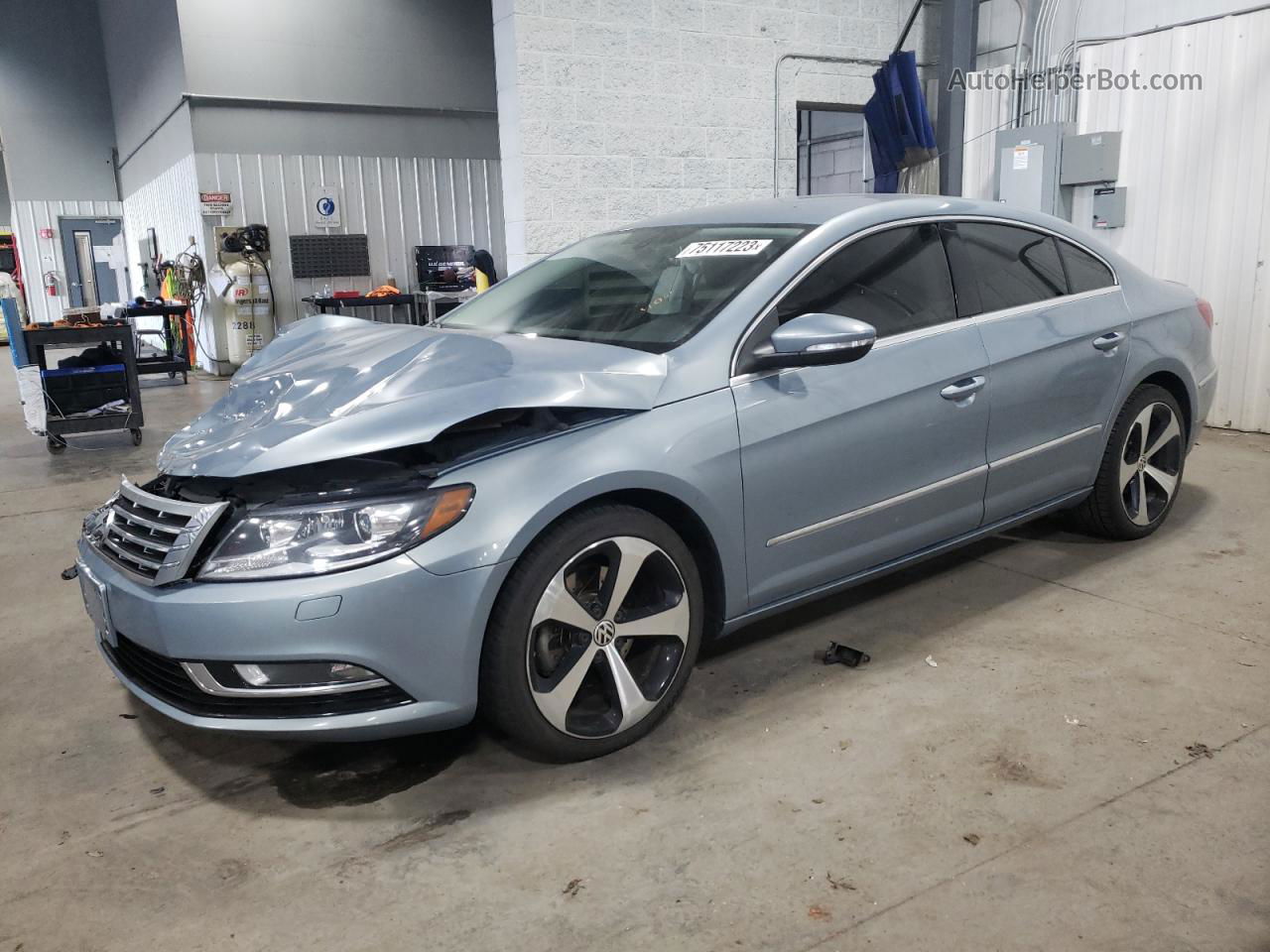 2013 Volkswagen Cc Sport Синий vin: WVWBN7AN2DE506077