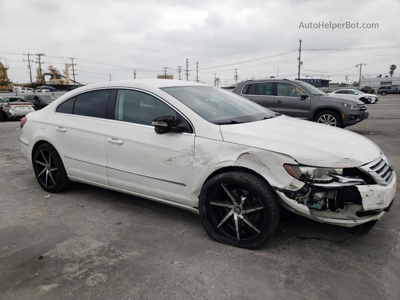 2013 Volkswagen Cc Sport Белый vin: WVWBN7AN2DE506080