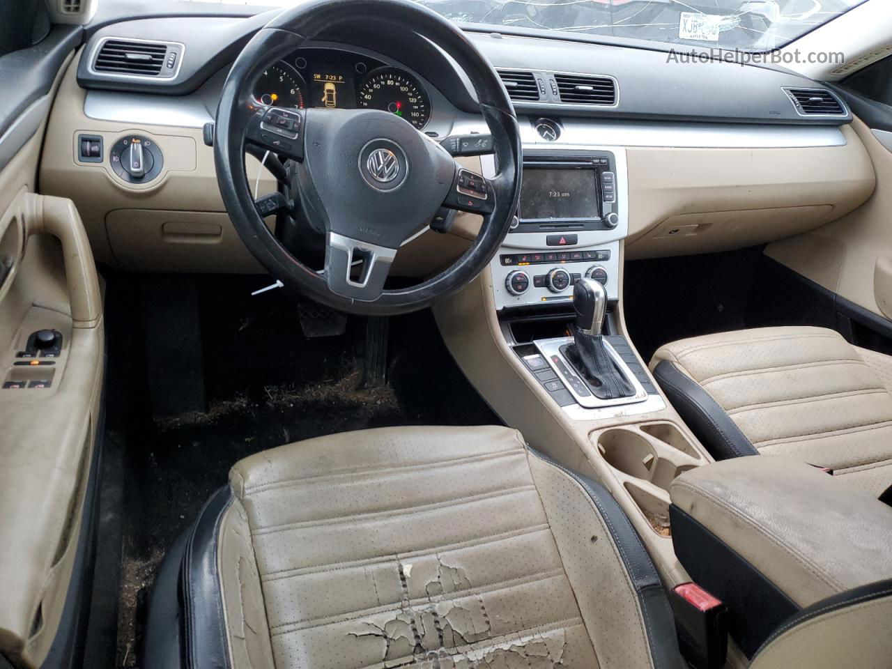 2013 Volkswagen Cc Sport Коричневый vin: WVWBN7AN2DE510615