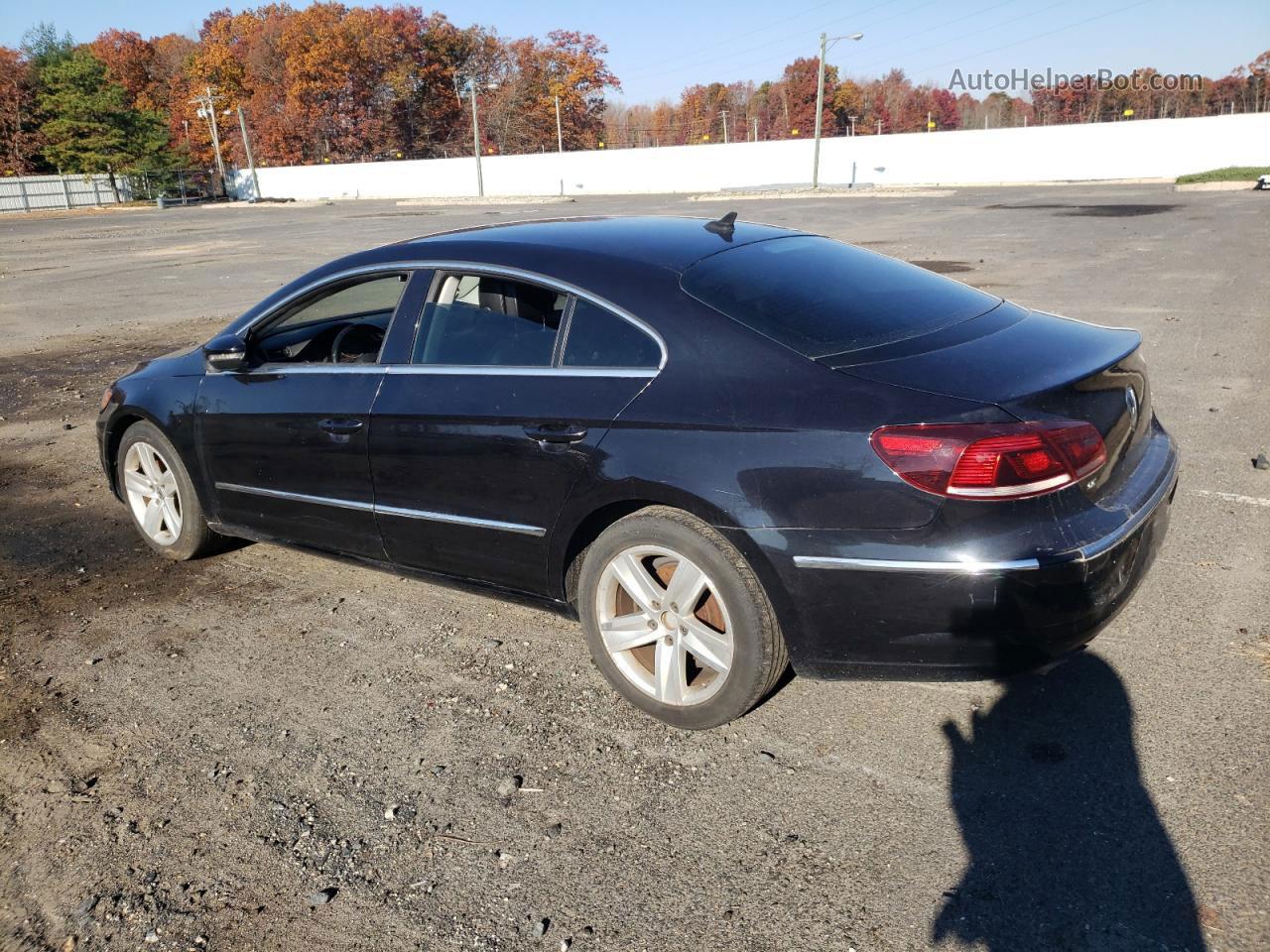 2013 Volkswagen Cc Sport Black vin: WVWBN7AN2DE512994