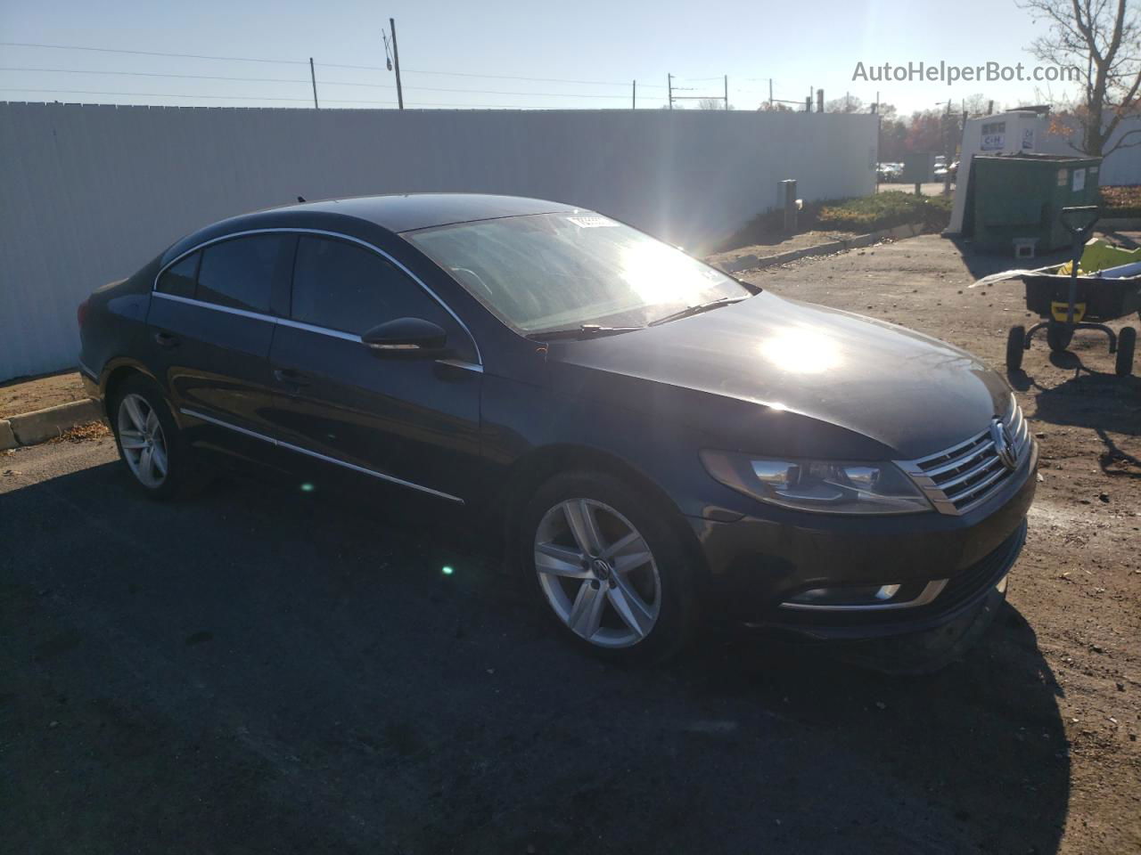 2013 Volkswagen Cc Sport Черный vin: WVWBN7AN2DE512994