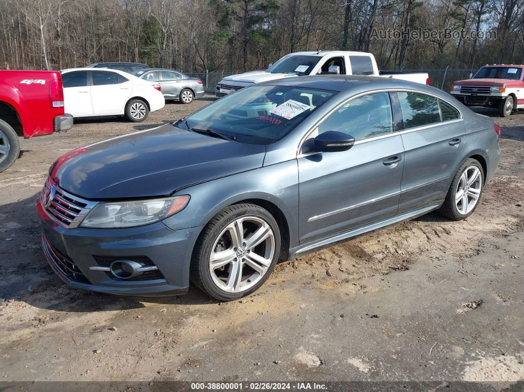 2013 Volkswagen Cc 2.0t R-line Gray vin: WVWBN7AN3DE558852