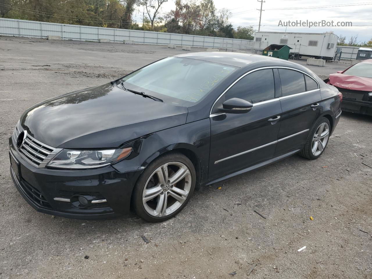 2016 Volkswagen Cc Base Черный vin: WVWBN7AN3GE500731