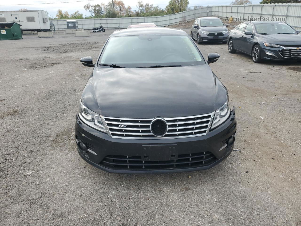 2016 Volkswagen Cc Base Black vin: WVWBN7AN3GE500731