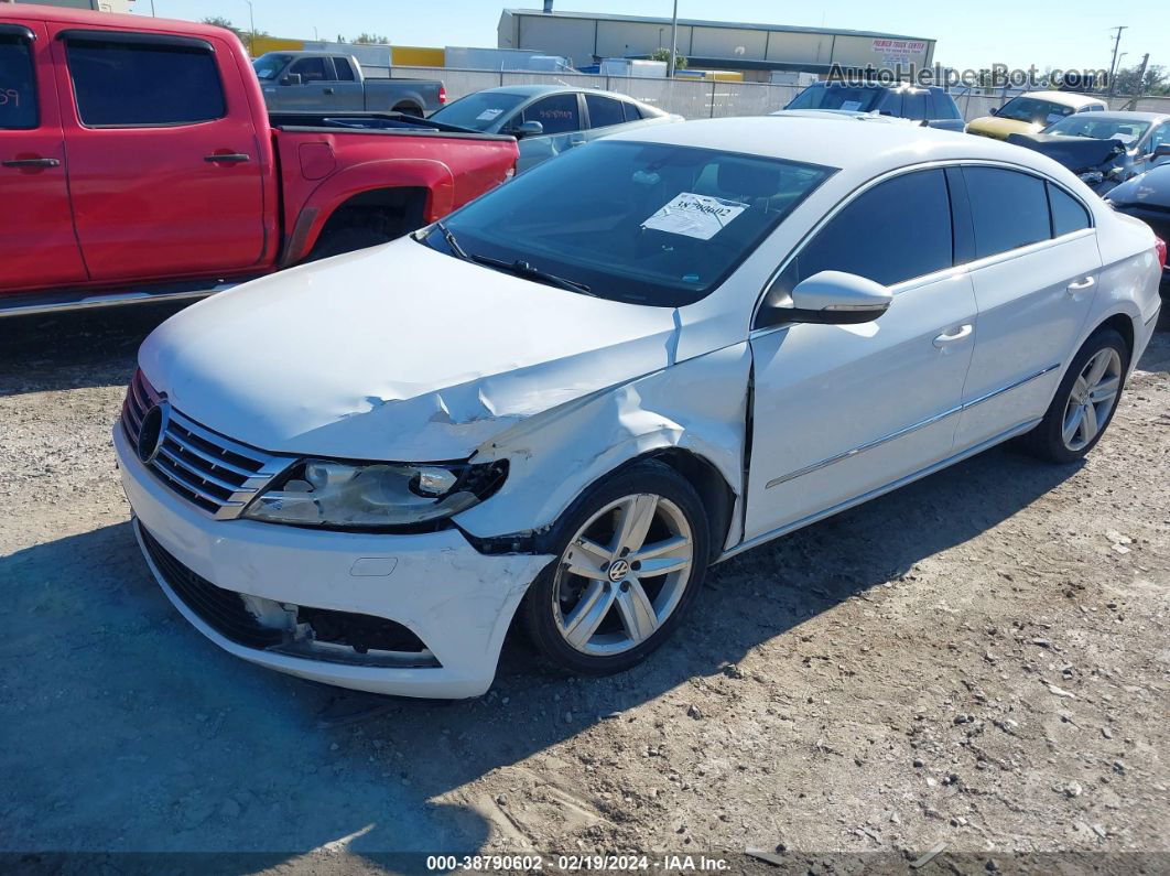 2013 Volkswagen Cc 2.0t Sport Белый vin: WVWBN7AN4DE505495