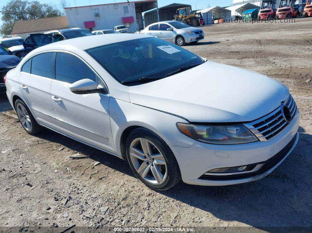 2013 Volkswagen Cc 2.0t Sport Белый vin: WVWBN7AN4DE505495