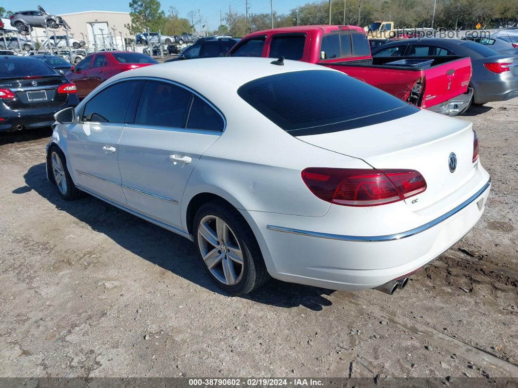 2013 Volkswagen Cc 2.0t Sport Белый vin: WVWBN7AN4DE505495