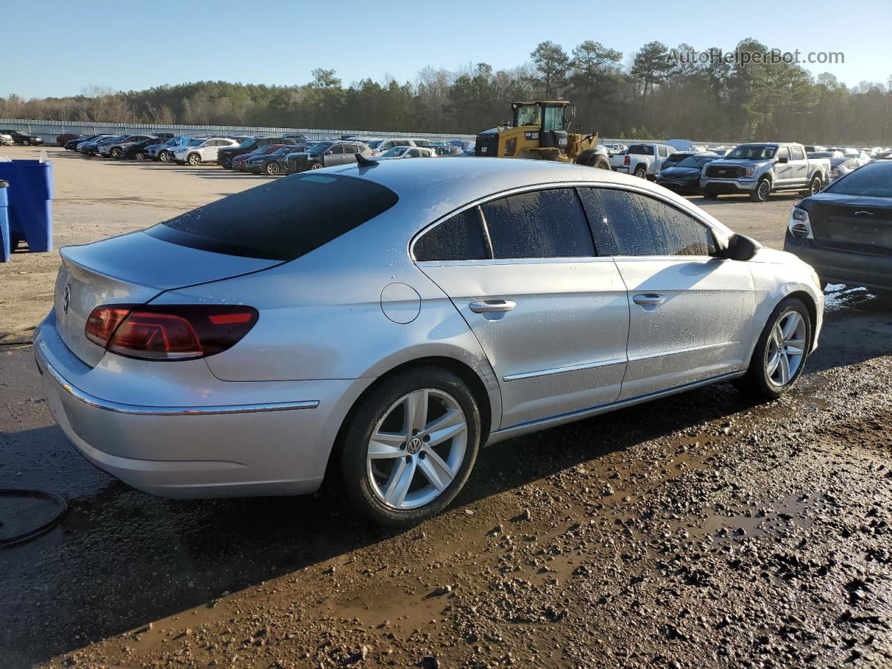 2013 Volkswagen Cc Sport Silver vin: WVWBN7AN4DE506680